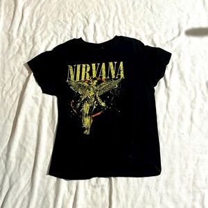 Black nirvana tee